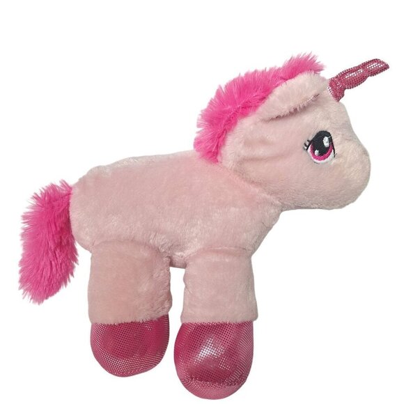 Dan Dee Pink Unicorn Plush Valentine Heart Arrow Stuffed Animal 2016 13" - Picture 3 of 10